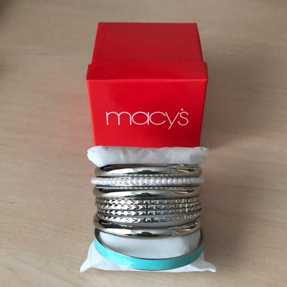 Macy's Jewelry - MACY’S SET OF BRACELET 9 PC. LIKE NEW!